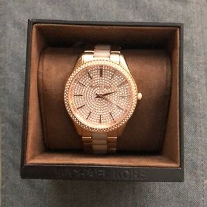 Rose gold Michael Kors Watch
